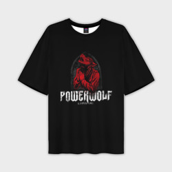 Мужская футболка oversize 3D Powerwolf