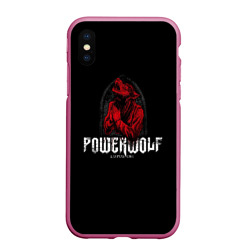 Чехол для iPhone XS Max матовый Powerwolf