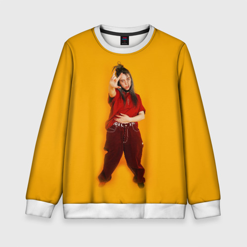 Детский свитшот 3D BILLIE EILISH, цвет 3D печать