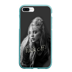 Чехол для iPhone 7Plus/8 Plus матовый Billie Eilish fak off