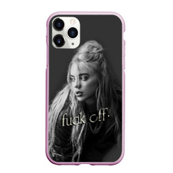 Чехол для iPhone 11 Pro Max матовый Billie Eilish fak off