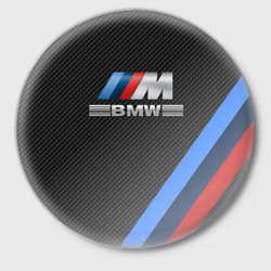 Значок BMW карбон