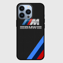 BMW карбон – Чехол для iPhone 13 Pro с принтом купить