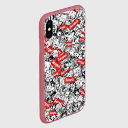 Чехол для iPhone XS Max матовый Senpai ahegao - фото 2