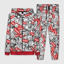 Женский костюм 3D Senpai ahegao