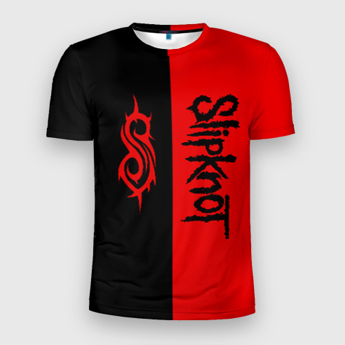 Мужская футболка 3D Slim Slipknot, цвет 3D печать