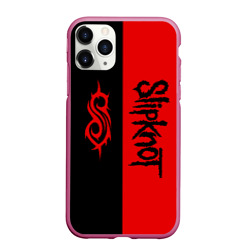 Чехол для iPhone 11 Pro Max матовый Slipknot