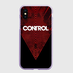 Чехол для iPhone XS Max матовый Control strong