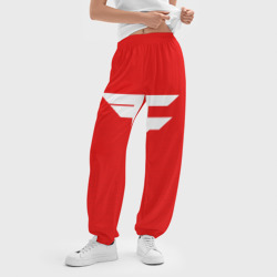 Женские джоггеры оверсайз 3D FaZe clan - фото 2