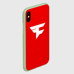 Чехол для iPhone XS Max матовый FaZe clan - фото 2