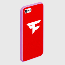 Чехол для iPhone 5/5S матовый FaZe clan - фото 2