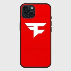 Чехол силиконовый для Apple iPhone 15 матовый FaZe clan
