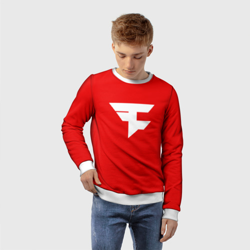 Детский свитшот 3D FaZe clan, цвет 3D печать - фото 3