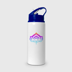 Бутылка для воды с трубочкой Warframe лотос