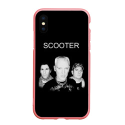 Чехол для iPhone XS Max матовый Scooter