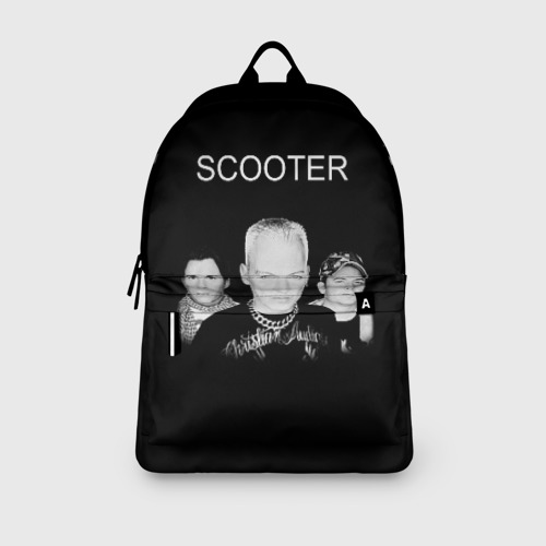 Рюкзак 3D с принтом Scooter, вид сбоку #3