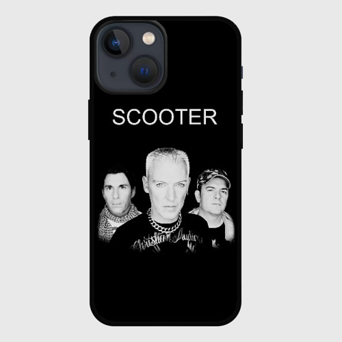 Чехол для iPhone 13 mini с принтом Scooter, вид спереди #2