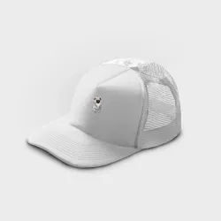 Кепка тракер с сеткой Мопс в кармане - фото 2