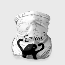 Бандана-труба 3D ЪУЪ съука e=mc2