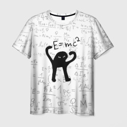 Мужская футболка 3D ЪУЪ съука e=mc2