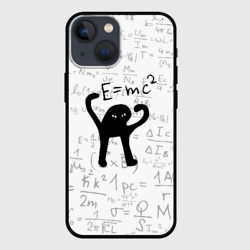 Чехол для iPhone 13 mini ЪУЪ съука e=mc2