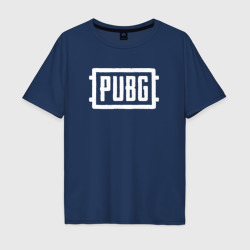 Мужская футболка хлопок Oversize PUBG