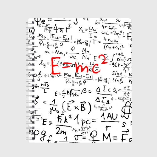 Тетрадь E=mc2 редач