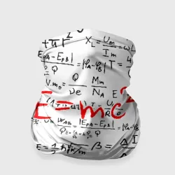 Бандана-труба 3D E=mc2 редач