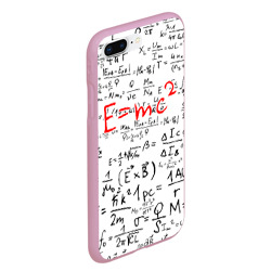 Чехол для iPhone 7Plus/8 Plus матовый E=mc2 редач - фото 2