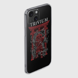 Чехол для iPhone 15 силиконовый с защитой камеры Trivium - фото 2