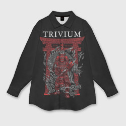 Мужская рубашка oversize 3D Trivium