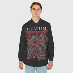 Мужская рубашка oversize 3D Trivium - фото 2