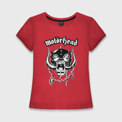 Женская футболка хлопок Slim Motorhead