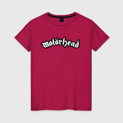 Женская футболка хлопок MOTORHEAD