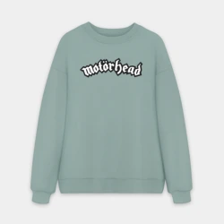Мужской свитшот oversize без начеса хлопок MOTORHEAD