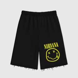 Женские шорты oversize футер хлопок Nirvana Нирвана