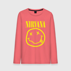 Мужской лонгслив хлопок Nirvana Нирвана