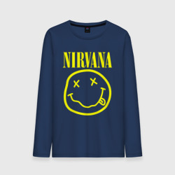 Мужской лонгслив хлопок Nirvana Нирвана