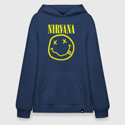 Худи SuperOversize хлопок Nirvana Нирвана