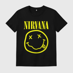 Мужская футболка хлопок Nirvana Нирвана