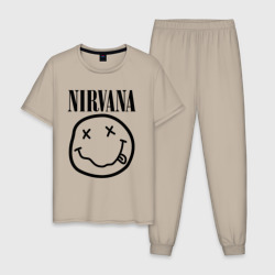 Мужская пижама хлопок Nirvana