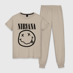 Женская пижама хлопок Nirvana