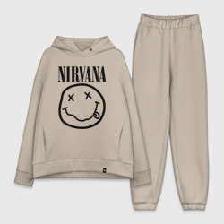 Женский костюм хлопок Oversize Nirvana