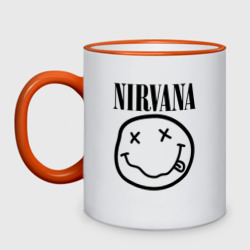 Кружка двухцветная Nirvana