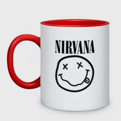 Кружка двухцветная Nirvana