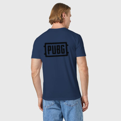 Мужская футболка хлопок PUBG на спине - фото 2