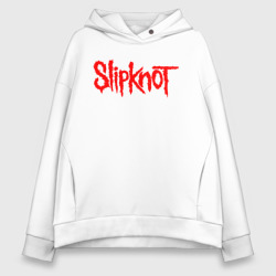 Женское худи Oversize хлопок Slipknot Слипкнот