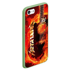 Чехол для iPhone 5/5S матовый Metallica Металлика Металика - фото 2