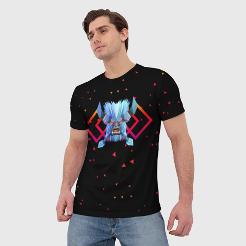 Мужская футболка 3D с принтом Dota 2 - Spirit Breaker, фото на моделе #1