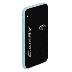 Чехол для iPhone XS Max матовый Toyota Camry - фото 2